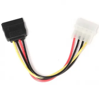 Cablu componente Gembird 4-pin Molex Male - SATA Female, 0.15m
