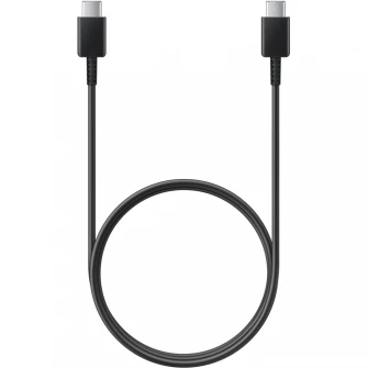 Cablu de date Samsung, USB Type C, 3A, 1m, Black