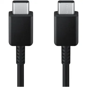 Cablu de date Samsung, USB Type-C  USB Type-C, lungime 1.8 m, max. 3A USB 2.0, Negru