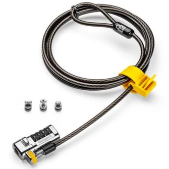Cablu de securitate Kensington ClickSafe 2.0, 3-in-1, cu cifru (pt slot T-Bar & Nano & Wedge)