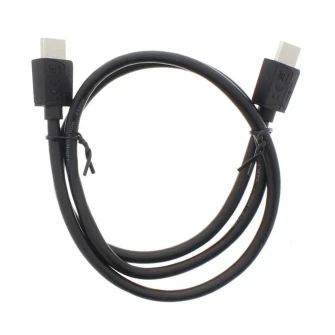 Cablu HDMI Hama 205004, 4k, Ethernet, 0.75 metri, negru