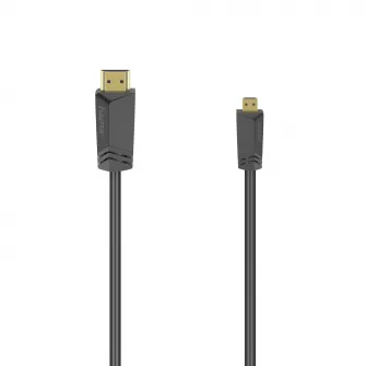 Cablu HDMI Hama 205016, 4k, Ethernet, 1.5 metri, negru