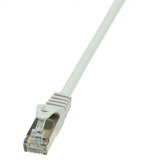 Кабель S/FTP LOGILINK Cat5e, медь-алюминий, 2 м, серый, AWG26, двойное экранирование CP1052D