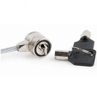 Cablu securitate Gembird pentru notebook, slot standard, 1.8m, cablu otel, LK-CL-01