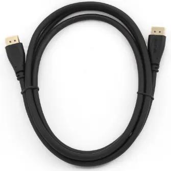 Cablu video Gembird DisplayPort (T) la DisplayPort (T), 1m, rezolutie maxima 4K la 60 Hz, Negru, CC-DP-1M