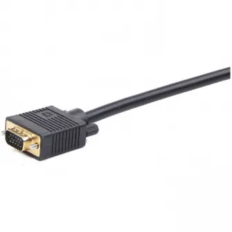 Cablu video Gembird Splitter VGA (T) la 2 x VGA (M), 20cm, negru, CC-VGAX2-20CM