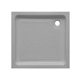 Cadita de dus patrata Belform Cubo, 80x80 cm, Acril + ABS