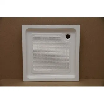 Cadita de dus patrata Belform Cubo, 80x80 cm, Acril + ABS