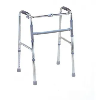 Cadru de mers pliabil, ajustabil pe inaltime, cu functie de pasitor, din aluminiu, CMZ-913L
