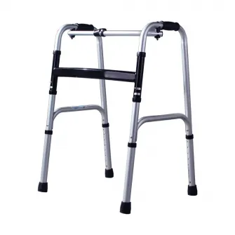 Cadru de mers pliabil, ajustabil pe inaltime, cu functie de pasitor, din aluminiu, CMZ-8202L