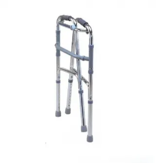 Cadru de mers pliabil, ajustabil pe inaltime, cu functie de pasitor, din aluminiu, CMZ-913L
