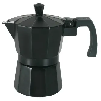 Cafetiera 3 portii, Domotti, Negru