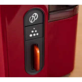 Cafetiera Bosch My Moment TKA3M134, 1.37 l, cana sticla, sistem antipicurare, oprire automata, rezervor de apa detasabil, cu sistem de mentinere la cald,Rosu