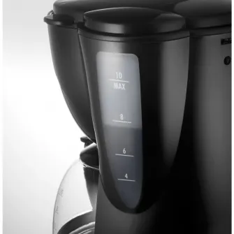 Cafetiera De'Longhi ICM2.1B, 1000W, 1.5L, 10 cesti, Oprire automata, Negru