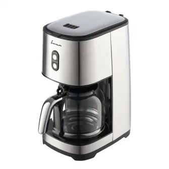 Cafetiera FRAM FCM-915IX, 900W, 1.5l, filtru detasabil si lavabil, functie anti-picurare, argintiu