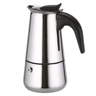 Cafetiera inox, Domotti Vella, 4 portii