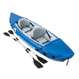 Caiac gonflabil Bestway Lite Rapid, vasle incluse, 321 x 88 x 42 cm