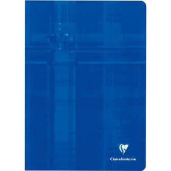 Caiet A4 Clairefontaine capsat, 48 file, matematica, Albastru