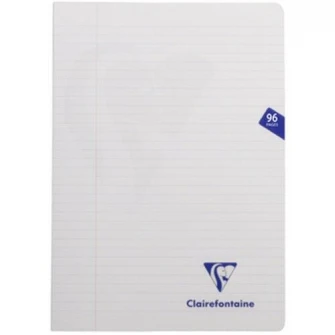 Caiet capsat A4, 48 file, Clairefontaine Mymesys, dictando, transparent