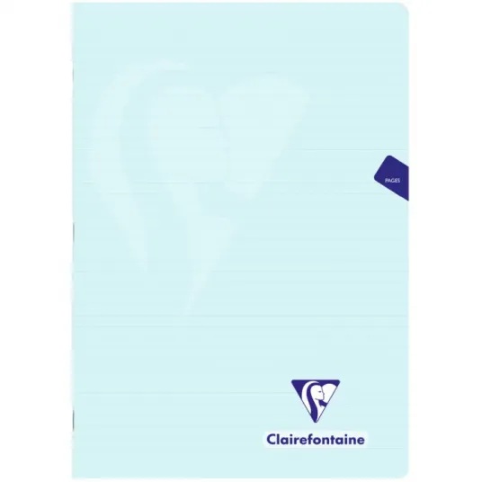 Caiet capsat A4, Clairefontaine Mymesys, 48 file, Bleu, Dictando, A4