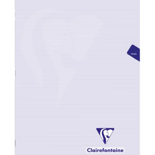 Caiet capsat A4, Clairefontaine Mymesys, 48 file, Mov, Dictando, A4