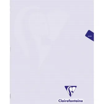 Caiet capsat A4, Clairefontaine Mymesys, 48 file, Mov, Dictando, A5