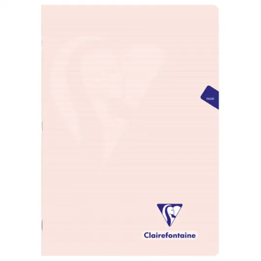 Caiet capsat A4, Clairefontaine Mymesys, 48 file, Peach, Dictando, A4