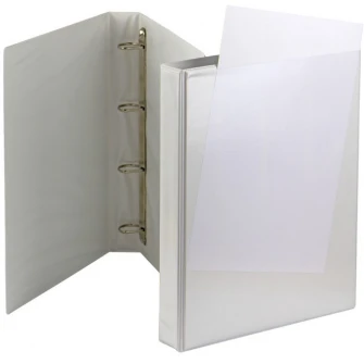 Caiet mecanic A4 cu buzunar 40mm 4 inele