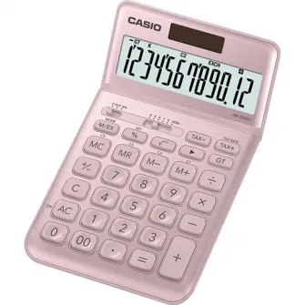 Calculator Casio birou mediu 12 digits jw-200sc, roz