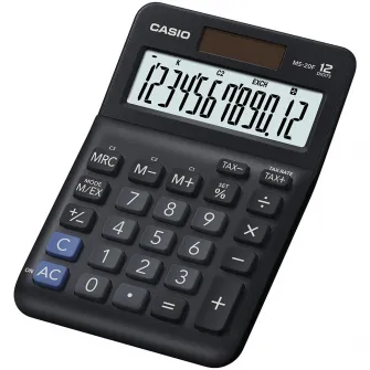 Calculator Casio, de birou, mediu, 12 digits, MS-20F