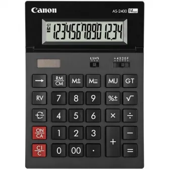 Calculator de birou Canon AS-2400, 14 digit