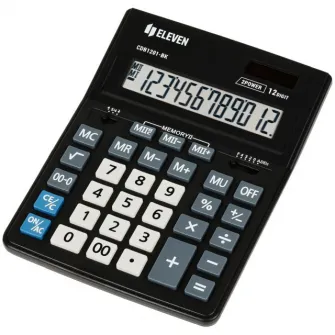 Calculator de birou Eleven, CDB1201-BK, 12 digiti