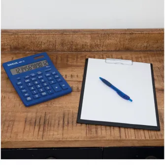 Calculator de birou MAUL MXL12, 12 digits - albastru deschis