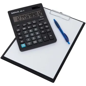 Calculator de birou MAUL MXL12, 12 digits - negru
