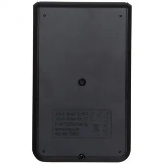 Calculator de buzunar MAUL ECO250, 8 digits, realizat din plastic reciclat, incarcare solara - negru