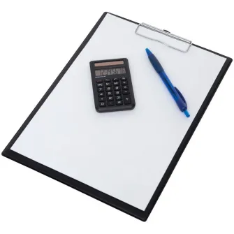 Calculator de buzunar MAUL ECO250, 8 digits, realizat din plastic reciclat, incarcare solara - negru