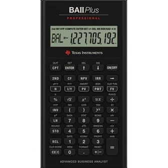 Calculator financiar Texas Intruments BAII Plus Professional