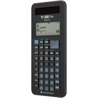 Calculator stiintific avansat Texas Instruments TI-30X PRO MathPrint, afisaj MultiView™ cu 4 linii