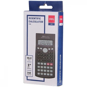 Calculator stiintific Deli, 12 digiti, 240 functii