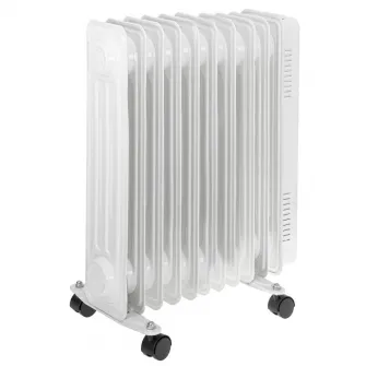 Calorifer electric cu ulei Adler, 9 elementi, 2000W, termostat reglabil