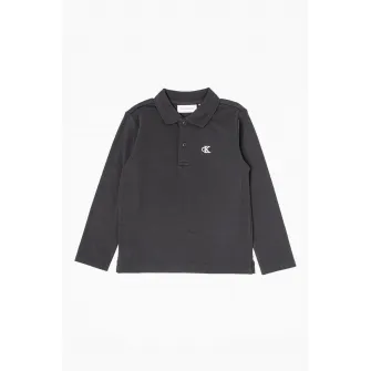 CALVIN KLEIN, Bluza regular-fit din amestec de bumbac cu logo, Negru, 170 CM