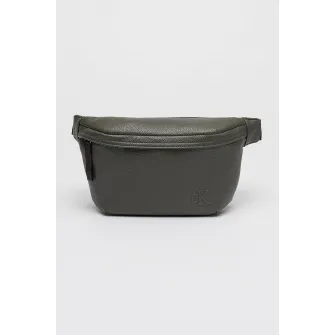 CALVIN KLEIN JEANS, Borseta din piele ecologica Young Interesting, Gri inchis