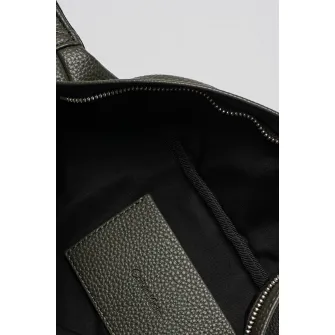 CALVIN KLEIN JEANS, Borseta din piele ecologica Young Interesting, Gri inchis