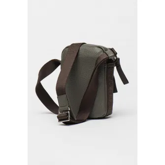 CALVIN KLEIN JEANS, Geanta crossbody din piele ecologica Young Interesting, Gri inchis