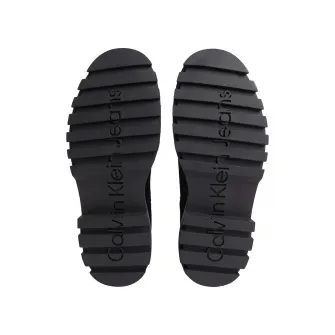 CALVIN KLEIN JEANS, Ghete Chelsea de piele intoarsa, Negru, 43