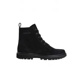 CALVIN KLEIN JEANS, Ghete de piele intoarsa, Negru, 45