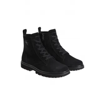 CALVIN KLEIN JEANS, Ghete de piele intoarsa, Negru, 45