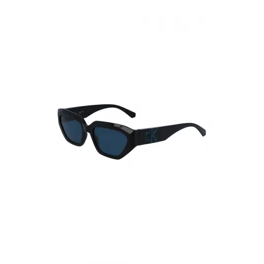 CALVIN KLEIN JEANS, Ochelari de soare cat-eye unisex, Negru, 54-19-145