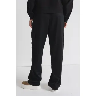 CALVIN KLEIN JEANS, Pantaloni cargo cu croiala ampla, Negru stins, M