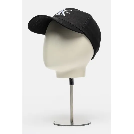 CALVIN KLEIN JEANS, Sapca baseball cu logo brodat, Alb, Negru